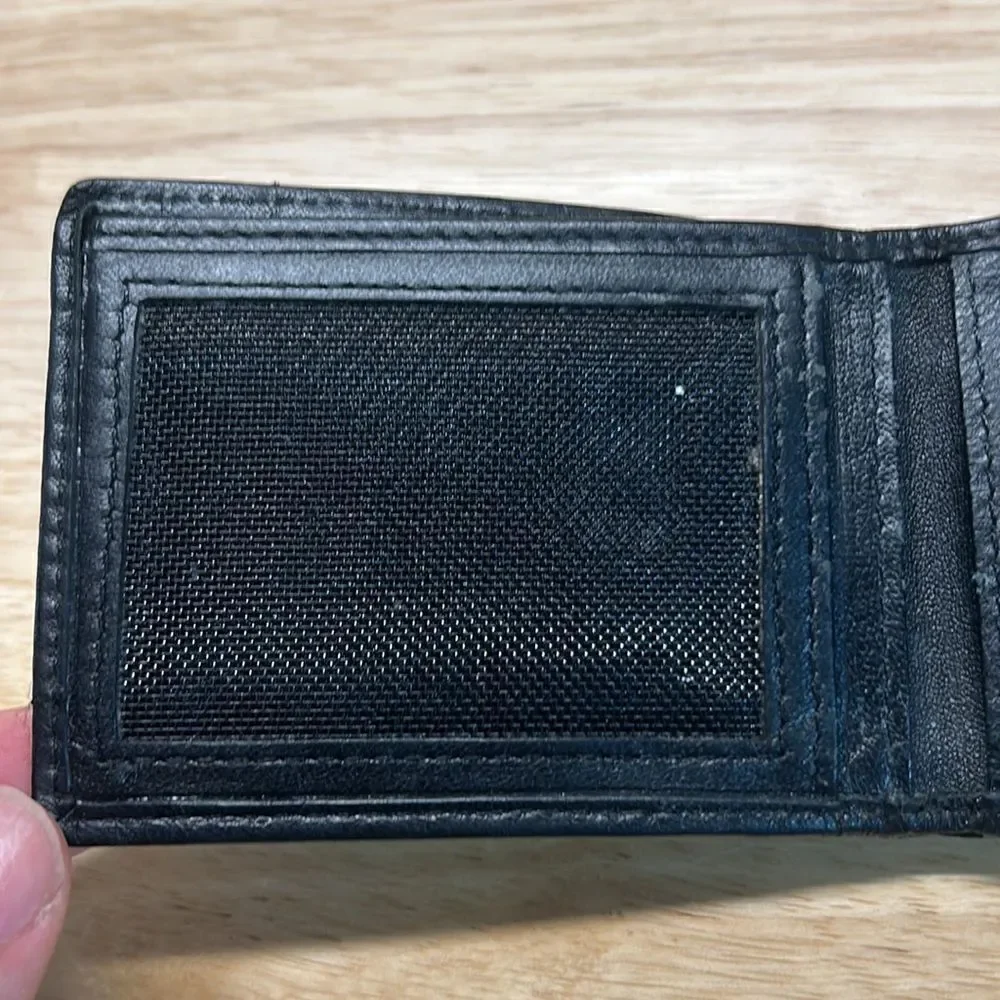 Black Genuine Leather Wallet